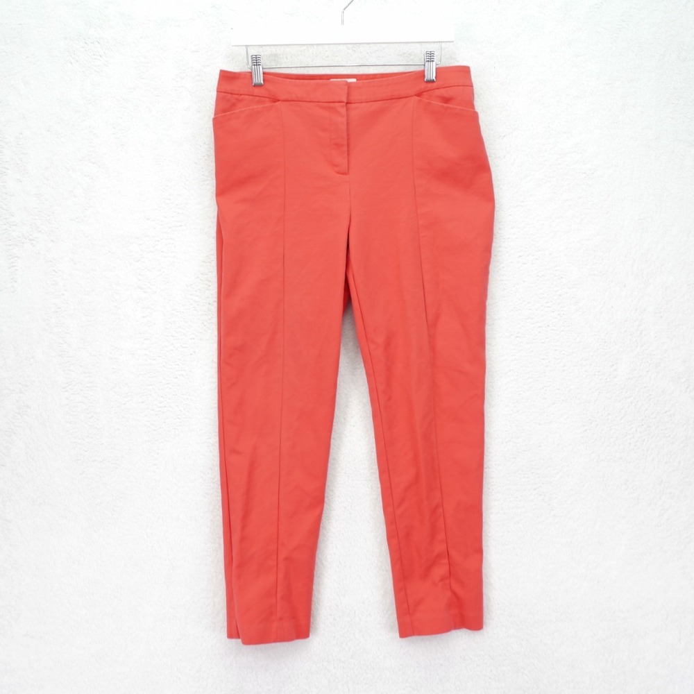 Chico's "So‎ Slimming" Pink / Orange Dress Pants-Chico's 1 U.S. Size 4 33 / 27-